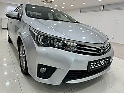 Toyota Corolla Altis 1.6L CVT Elegance LED Keyless 2015 Silver